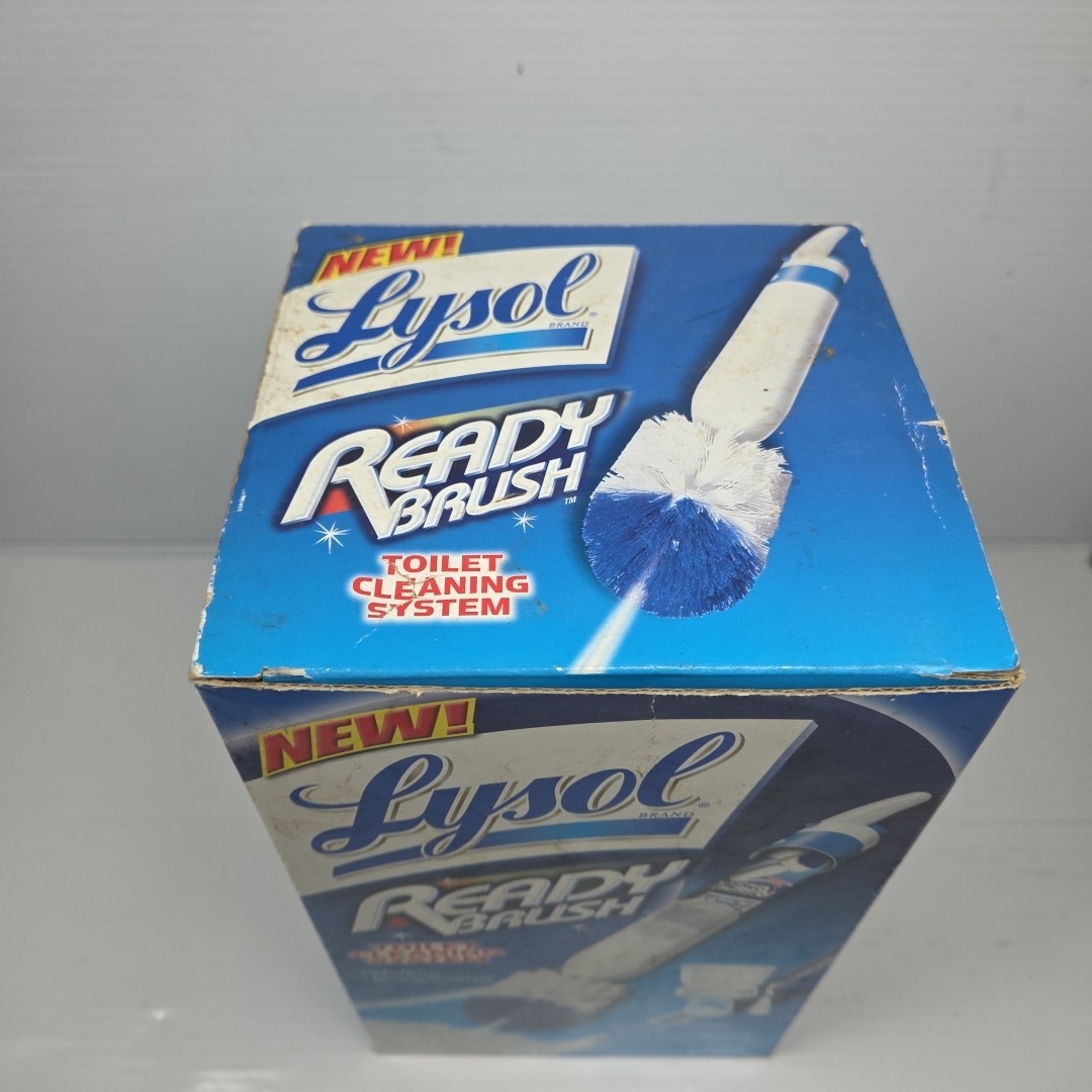 NEW Box LYSOL Ready Brush Refill Toilet Bowl Cleaning System Bathroom Cleaner