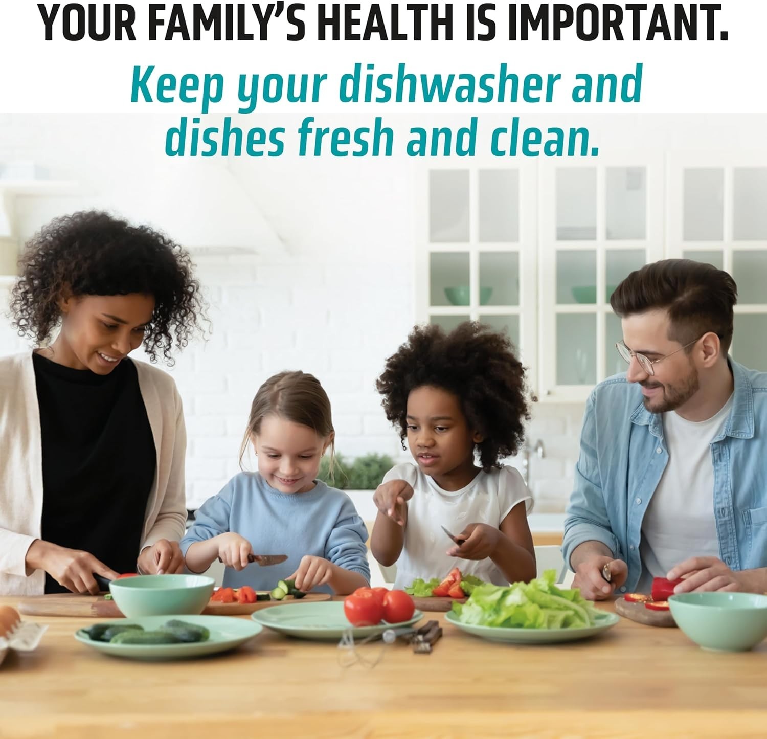 Effortless Dishwasher Maintenance – 24 Non-Toxic Cleaner Tablets, Odor-Free