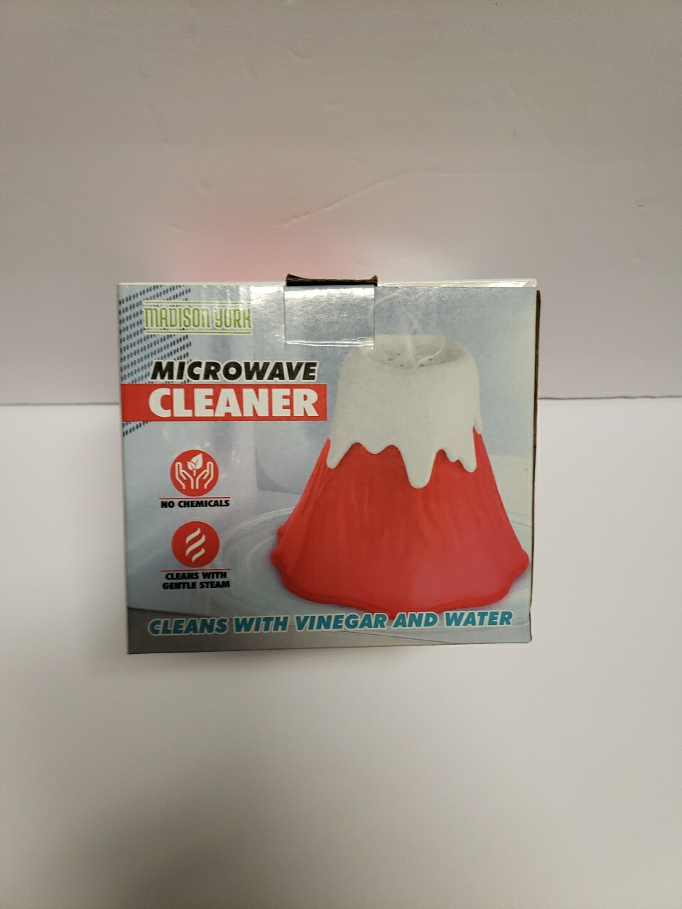 Madison York Microwave Cleaner – No Harsh Chemical – Easy to Use Volcano NEW