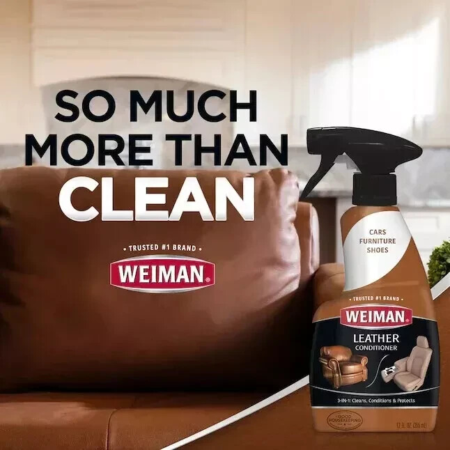 LEATHER CONDITIONER CLEANER Protect Restore Car Auto Seat Sofa 22oz spray