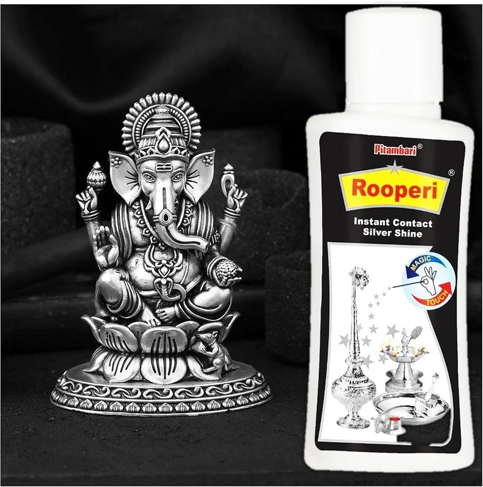 Latest Pitambari Rooperi India Instant contact Silver Shining & Cleaning Polish