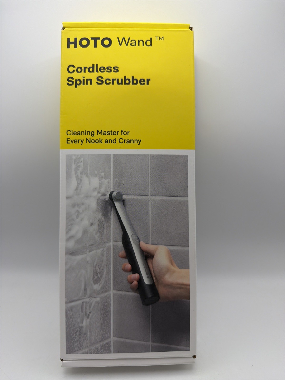 Hoto Wand Cordless Spin Scrubber