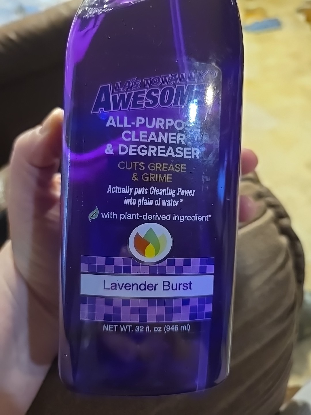 LA’s Totally Awesome All Purpose Cleaner & Degreaser Lavender Burst 32 Fl Oz