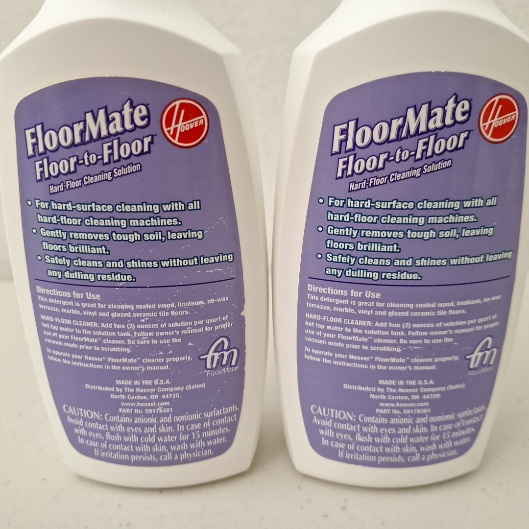 2007 Hoover Floormate Floor to Floor Hard Floor Cleaning Solution + Grout SEALED