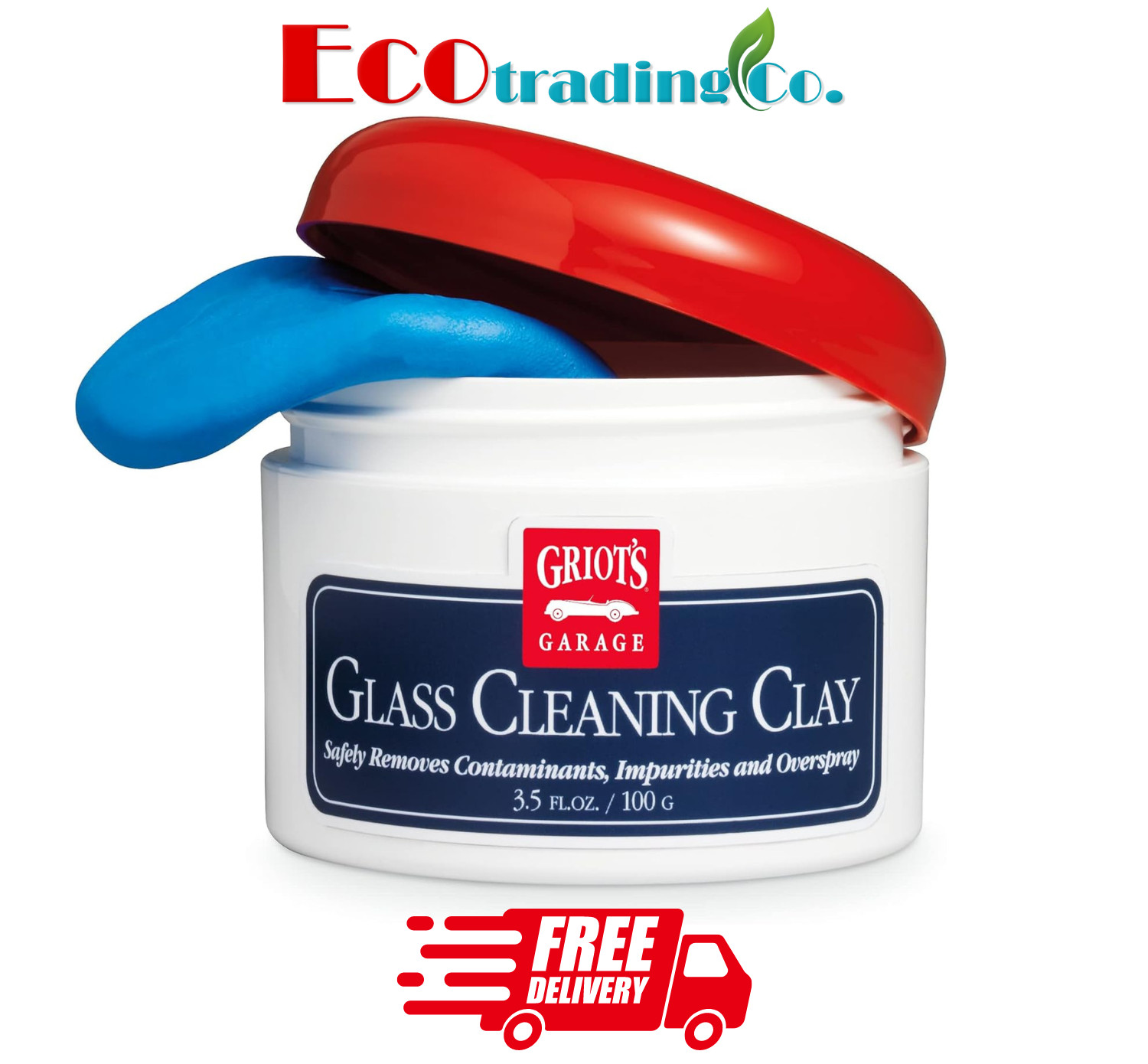 Griot’s Garage 11049 Glass Cleaning Clay 3.5oz