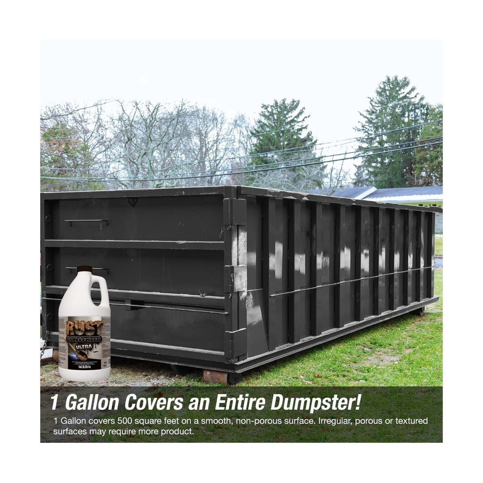 FDC Rust Converter Ultra, Highly Effective Professional Grade Rust Repair Spr…