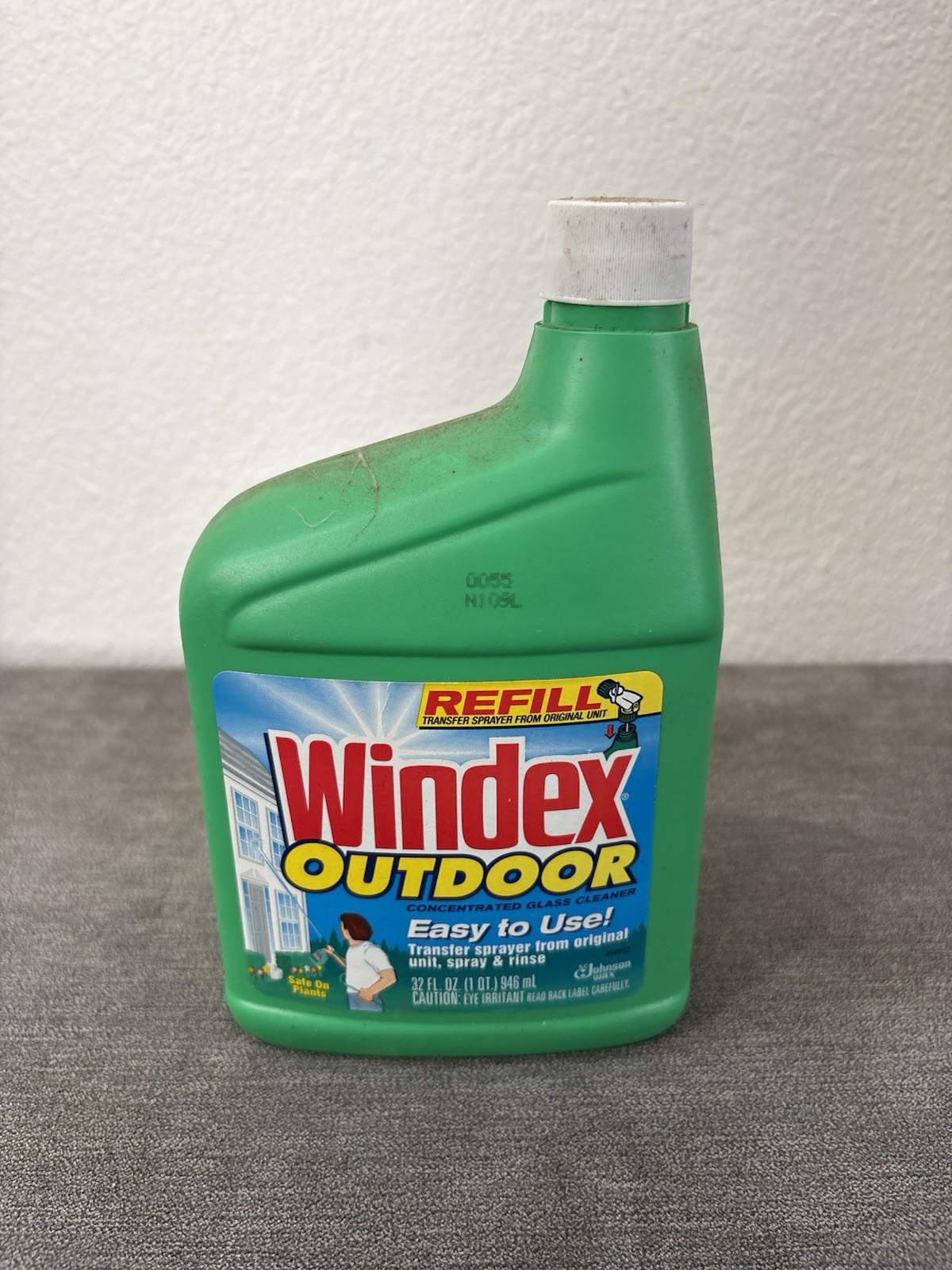Windex Outdoor Concentrated Glass Cleaner 32oz Refill 1997 Discontinued