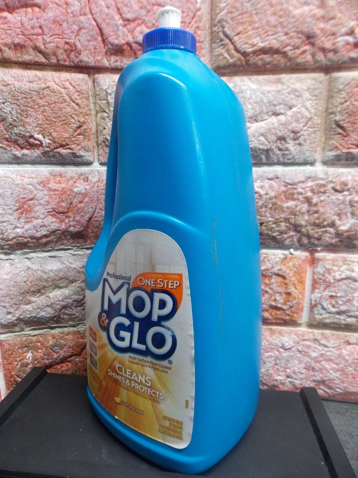 Mop & Glo Triple Action Floor Cleaner Fresh Citrus Scent 64oz Bottle 74297EA