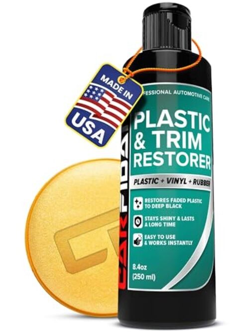Plastic Restorer for Cars – Refreshes Faded Plastic Restorer – 8.4 fl oz
