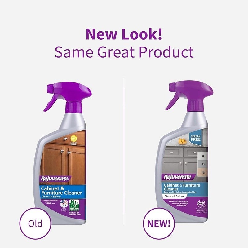 Streak Free Cabinet & Furniture Cleaner Liquid Safe Pets Kids Daily Use