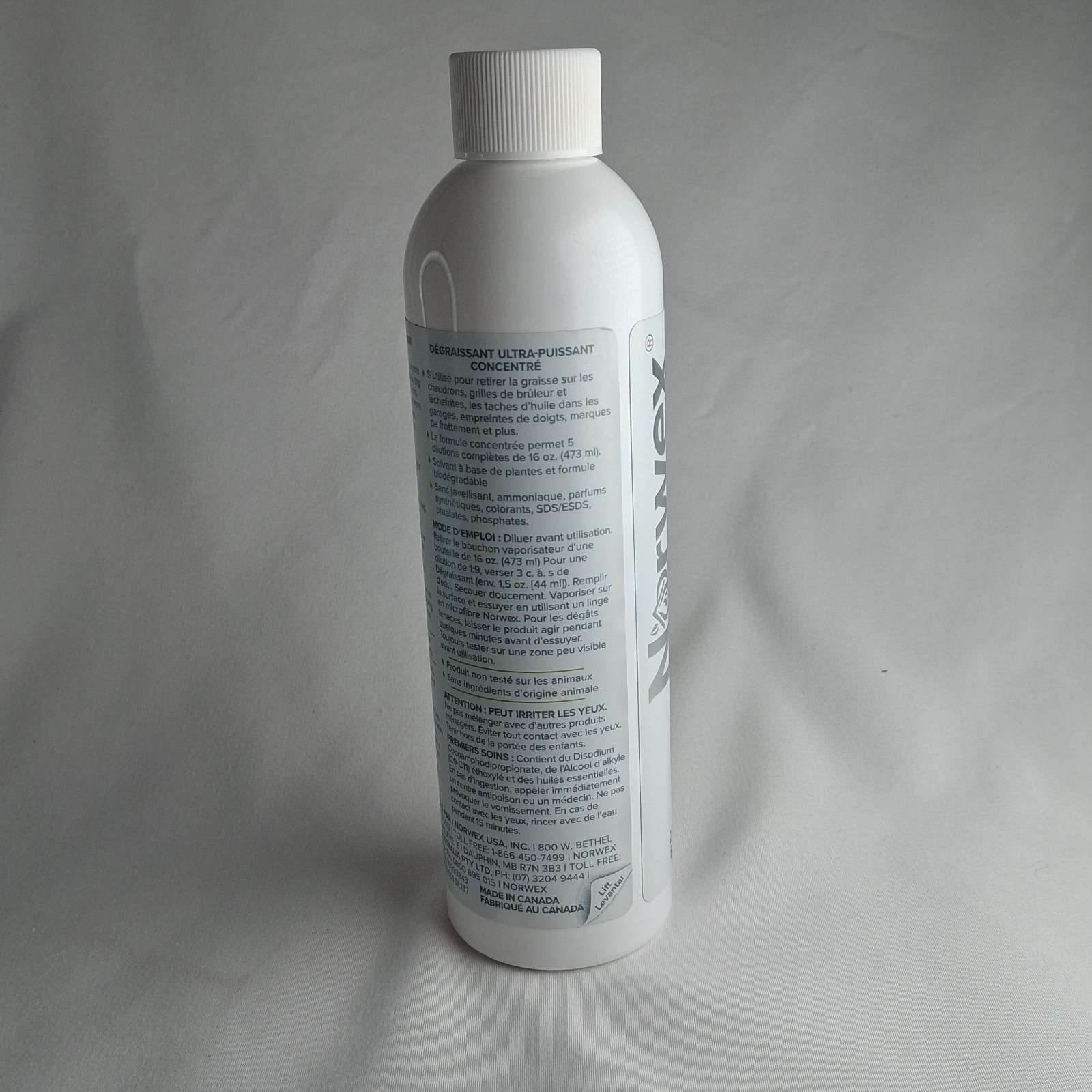 Norwex Heavy Duty Degreaser NEW 8 oz Concentrated Grease Remover Multi-Cleaner