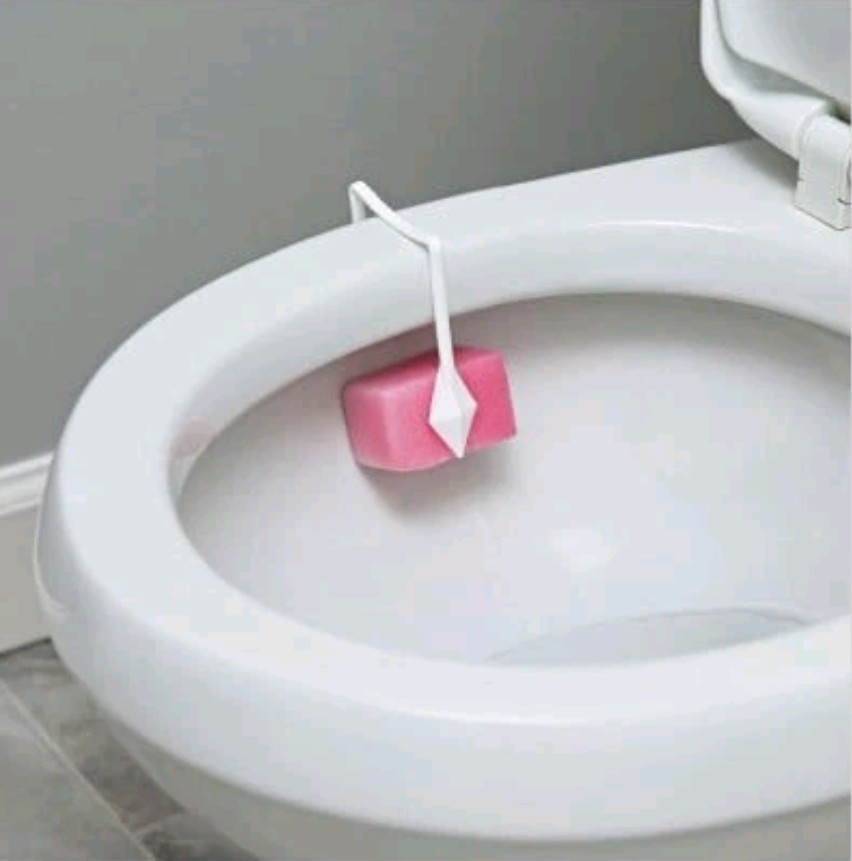 Toilet Bowl Deodorizer Block Cherry Scented 12 Pack
