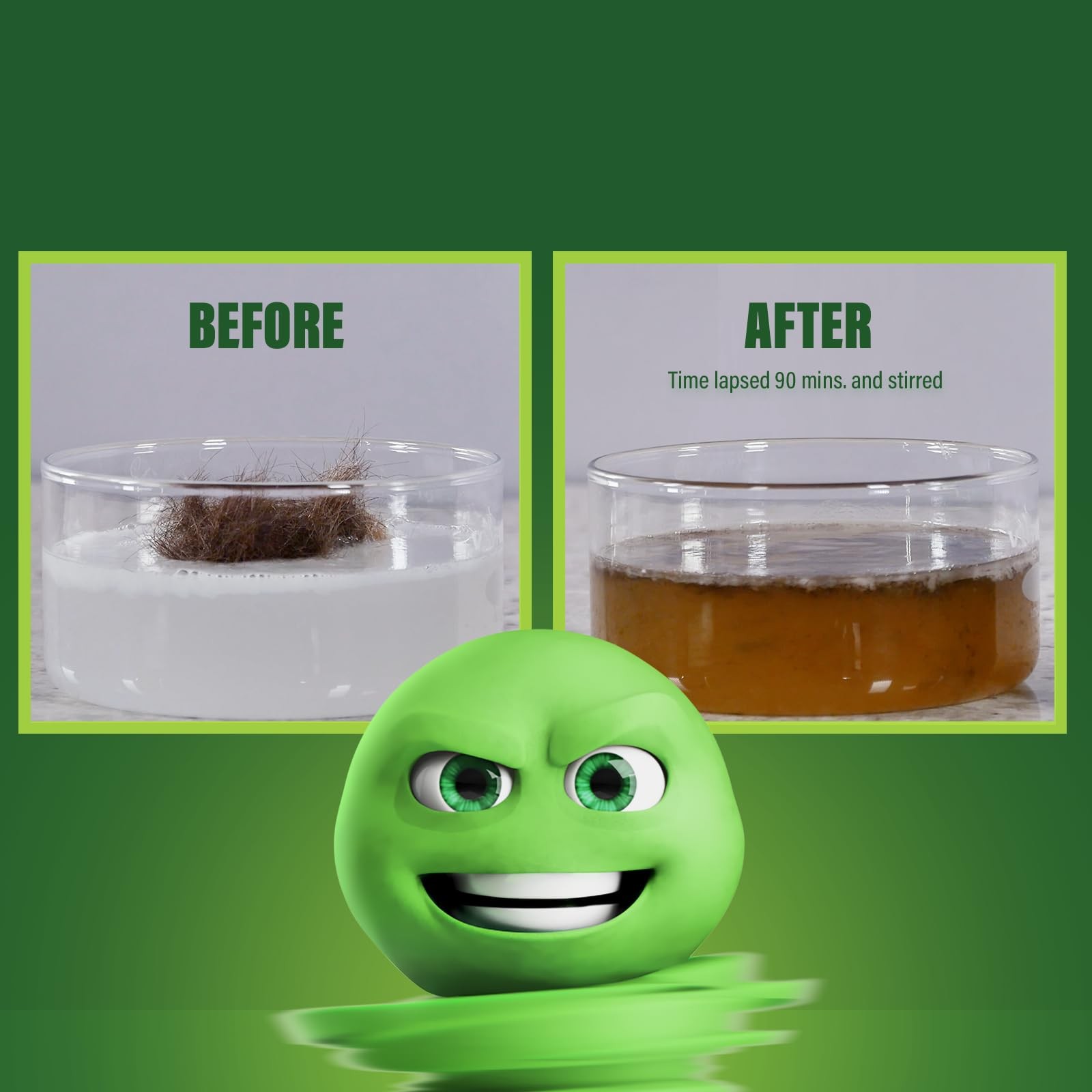 Green Gobbler Drain Clog Remover & Cleaner Powder 5 Count (Pack of 1)