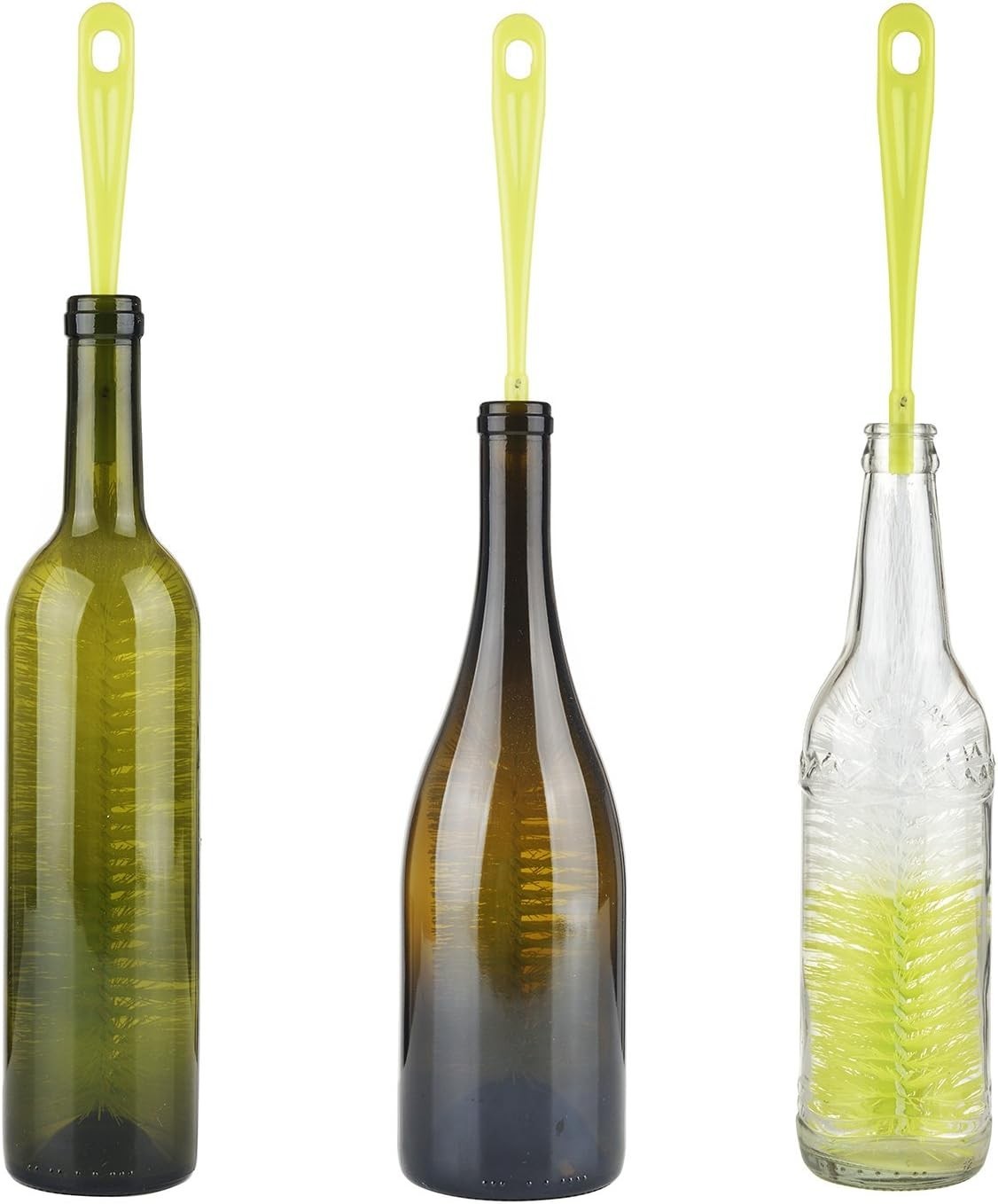 16 inch Long Bottle Brush Cleaner for Washing Wine/Beer/Sport Well/Thermos/Gl…