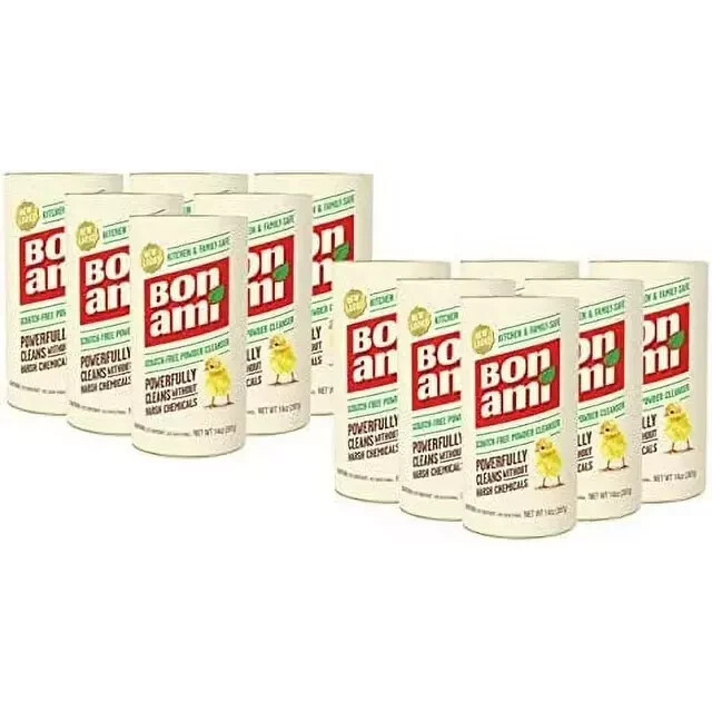 Bon Ami Powder Cleanser – 14 oz (Pack of 12)
