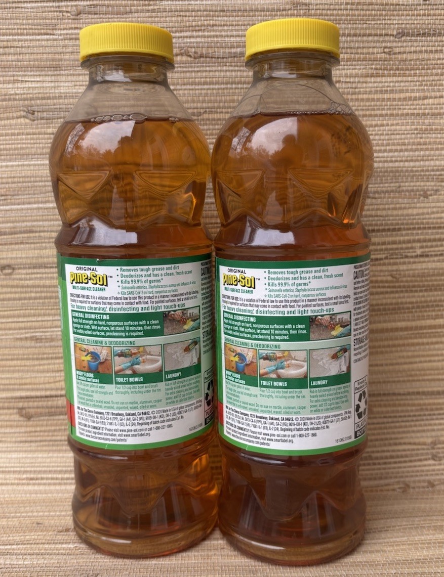 2 Pine Sol ORIGINAL Formula with PINE OIL Glycolic Acid Multi Surface Cleaner