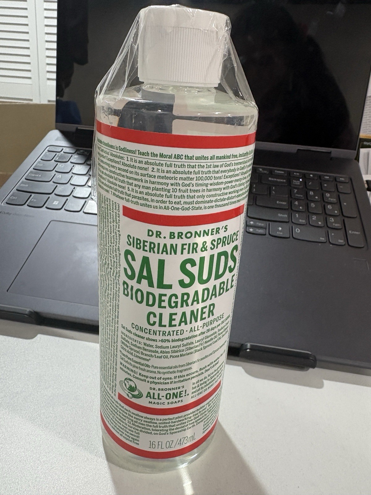 Dr. Bronner’s Sal Suds Biodegradable Cleanser 16 fl oz Pack of 1 Free Shipping