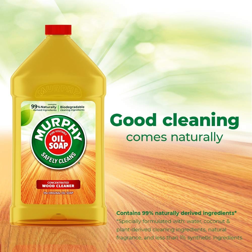 Concentrated Wood Cleaner with Citronella Oil Scent – 32 fl oz Bottles, 3 Pack