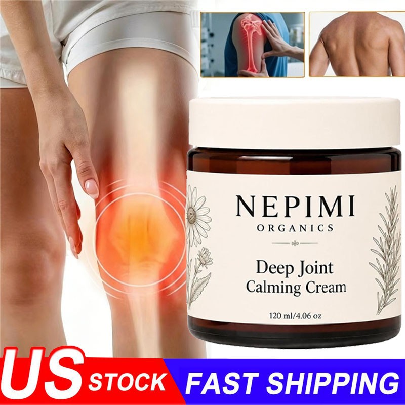 Nepimi Deep Joint Calming Cream, Moisturizing Massage Topical Body Cream 120ml