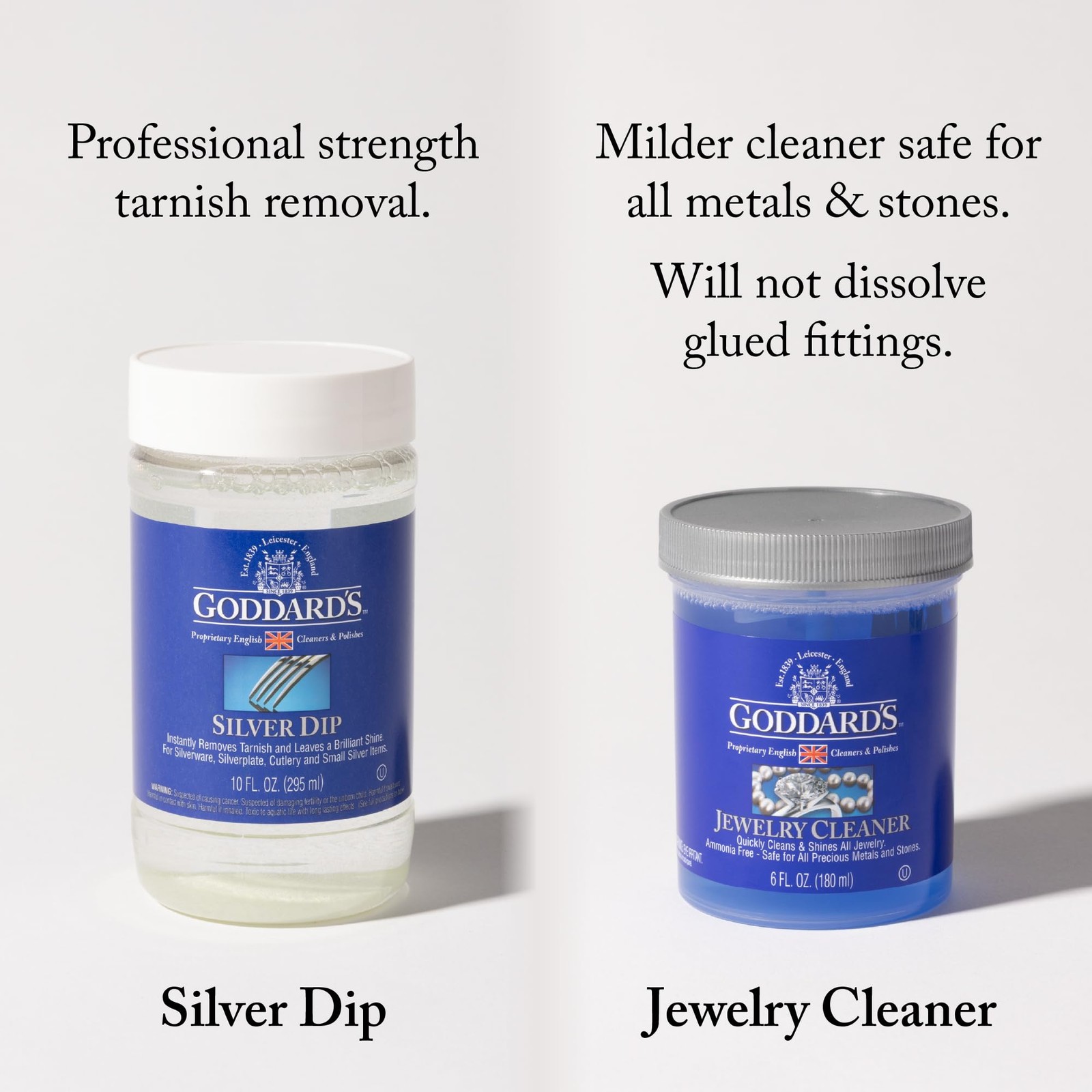 Goddard’s Silver Cleaner Dip – Silver Jewelry Cleaner Solution for Filigree M…
