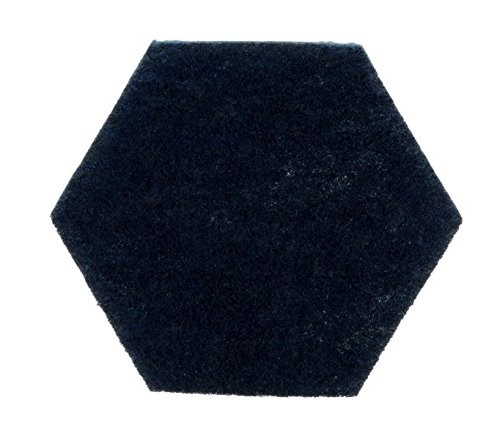 3M Hexagon Scotch-Brite Scouring Pad, Blue | 15/Case