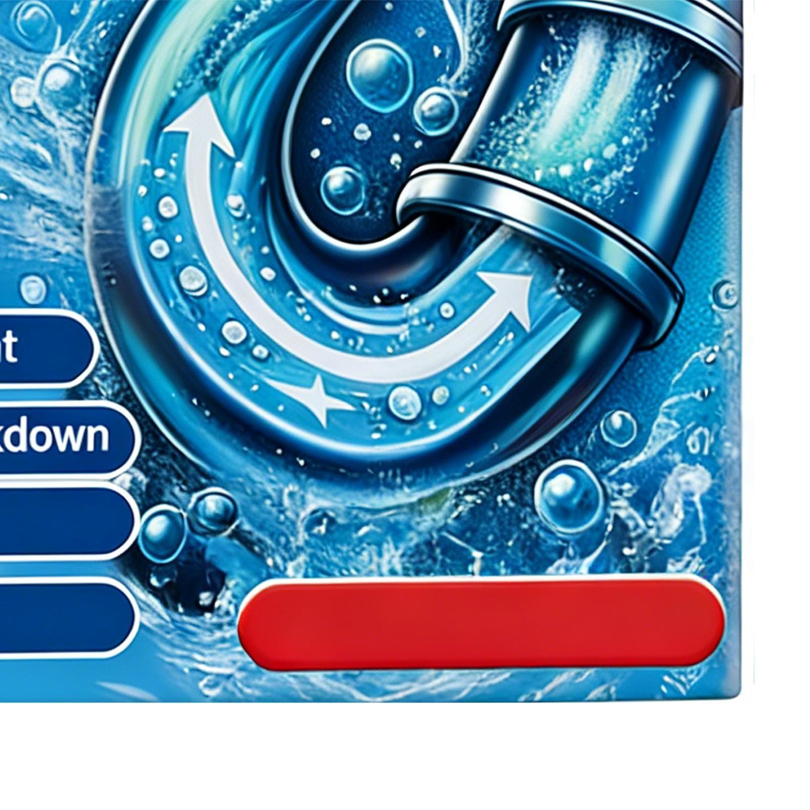 Sink Cleaner Tablets Effervescent Drain Clogs Remover Tablets Toilet Cleaning