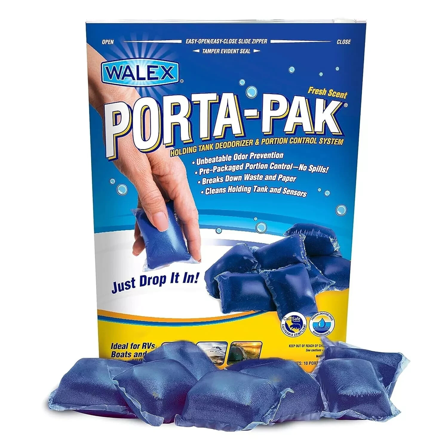 Rv Holding Tank Treatment Toilet Chemicals CleanerÂ� Camper Travel Trailer..