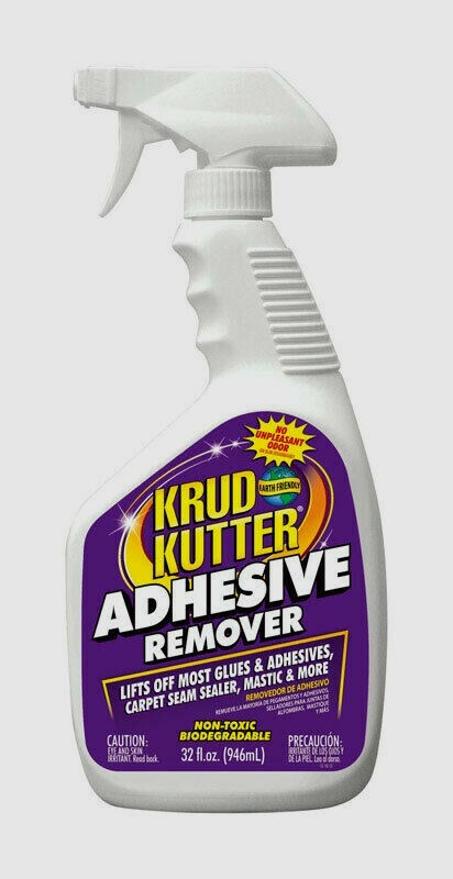Krud Kutter Odorless Liquid Adhesive & Glue Remover Biodegradable 32oz AR324