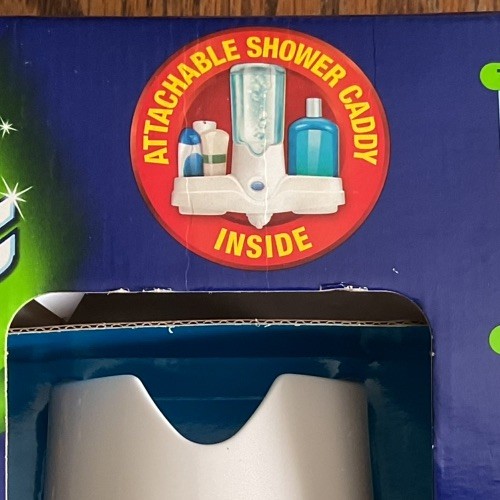 Scrubbing Bubbles Automatic Shower Cleaner Kit w/ Shower Caddy & 2 Cleaners~ NOS
