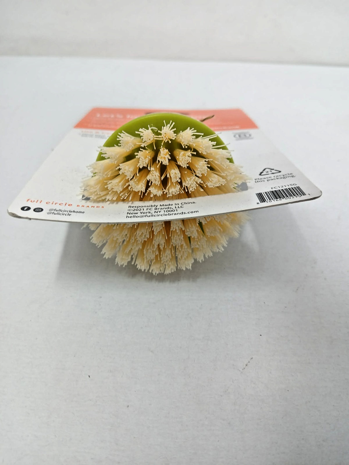 Full Circle Home Bubble Up Replacement Dish Brush Green