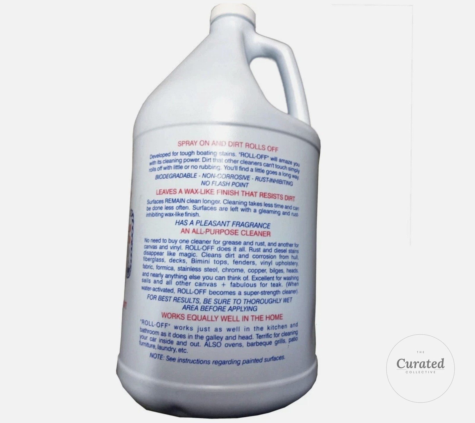 Amazing Roll-Off Boat Marine All Purpose Cleaner Super Strength 1 Gallon