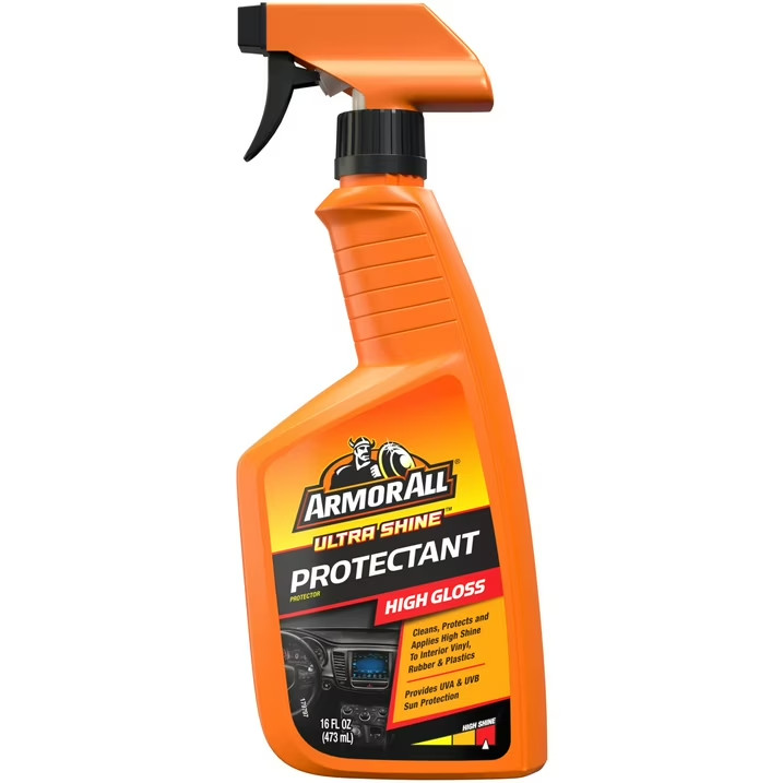 (3 pack) Armor All Ultra Shine Protectant Car Cleaning Spray – 16 fl oz