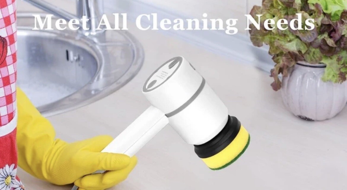 Electric Kitchen Scrubber For Kitchen Dishes Sink
