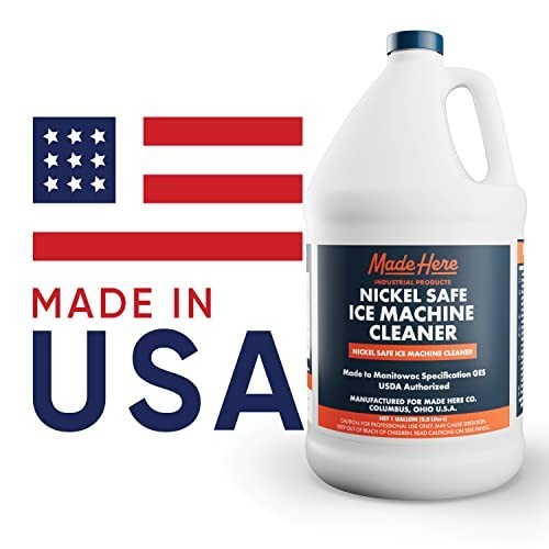Nickel-Safe Ice Machine Cleaner – Effective Descaler for Home & Commercial Use,