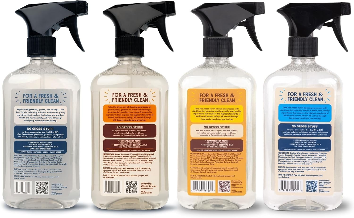 Home Surface Cleaning Spray Variety Pack