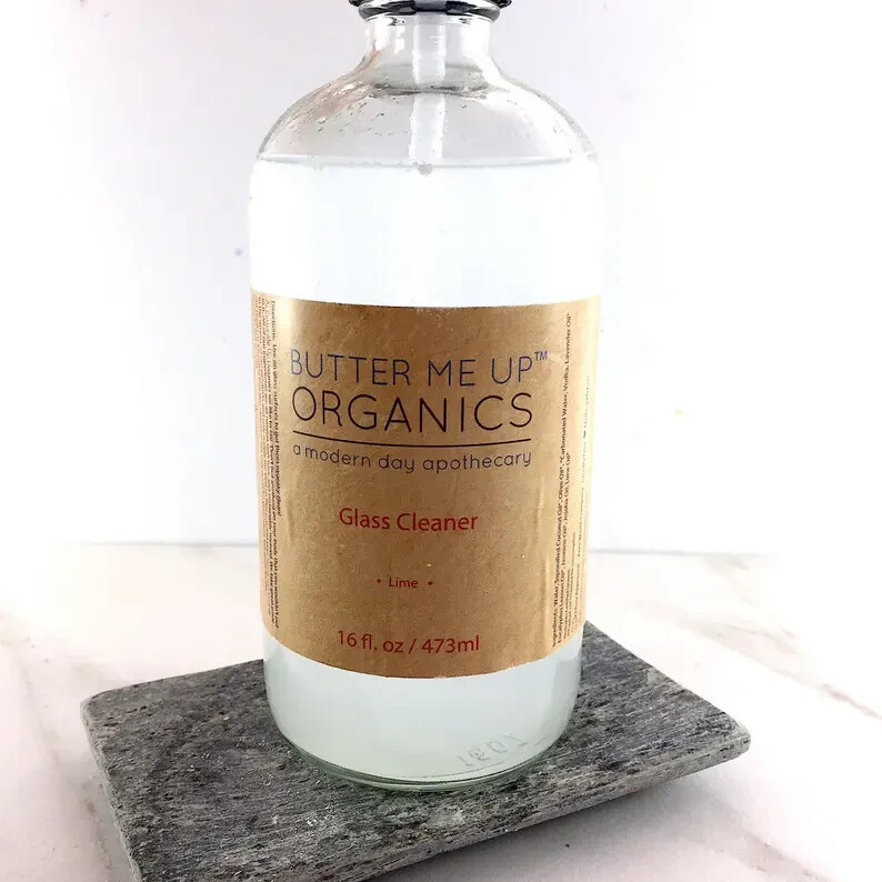 Natural Glass Cleaner / Non toxic cleaning products / Eco friendly home