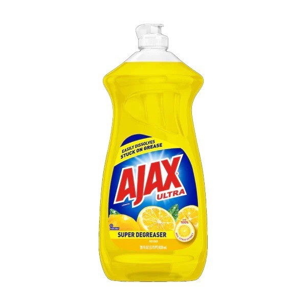 Ajax Dish Soap Super Degreaser Dishwashing Liquid Lemon Scent 28 oz NEW