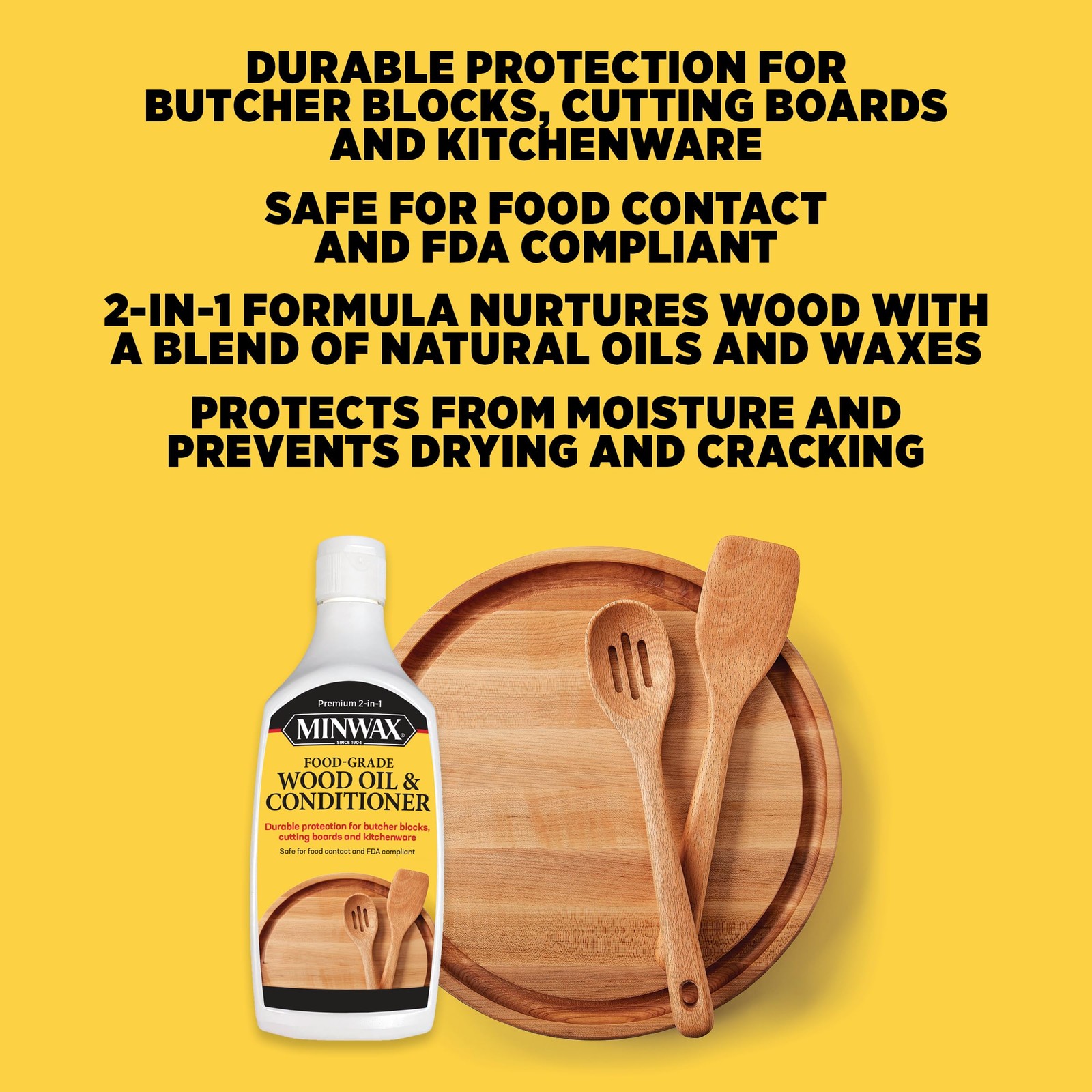 FoodGrade Wood Oil & Conditioner, 12 fl. oz.