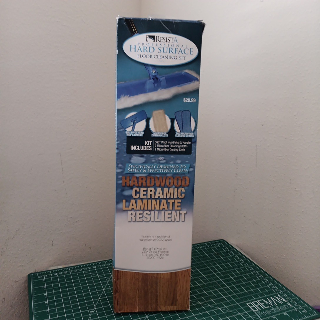 Resista Professional Hard Surface Floor Cleaning Kit Hardwood Ceramic Laminate