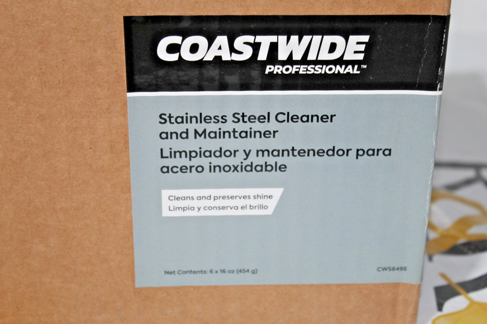 Coastwide Professional stainless steel cleaner 6 in a box