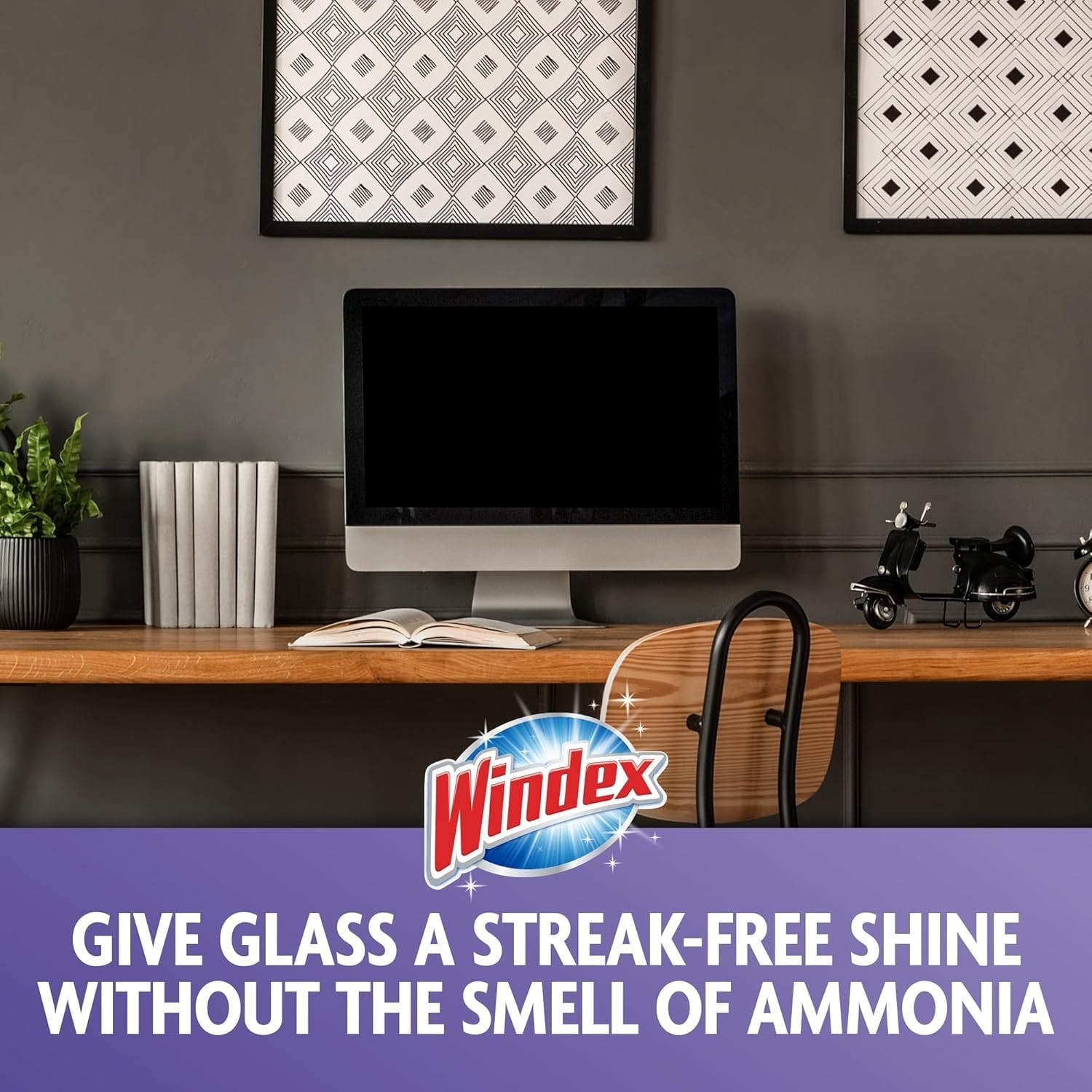 Crystal Rain Scent Windex Glass Wipes, 25 Count – Effortlessly Clean Surfaces