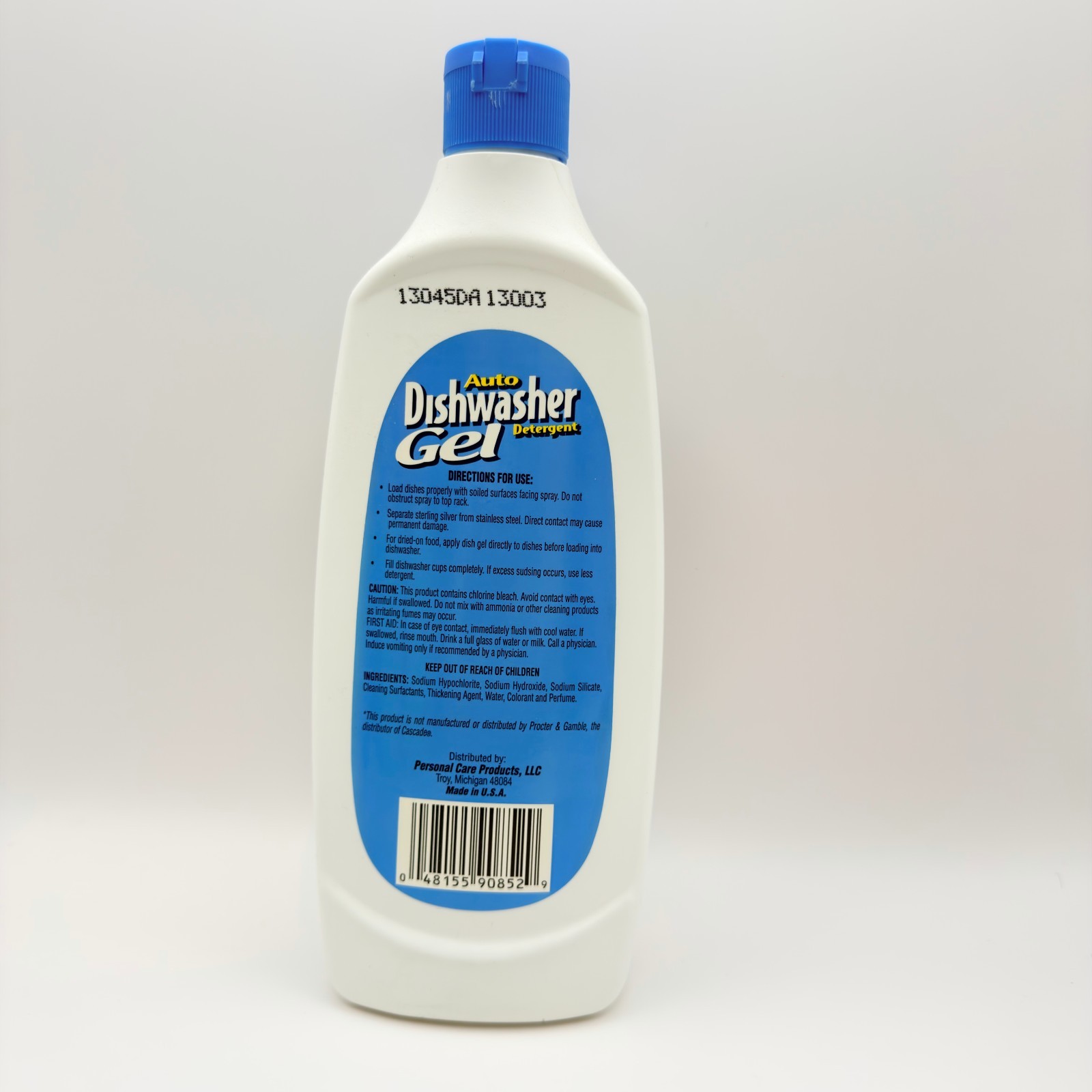 Powerhouse Lemon Auto Dishwasher Gel Detergent 16oz NEW! Vintage