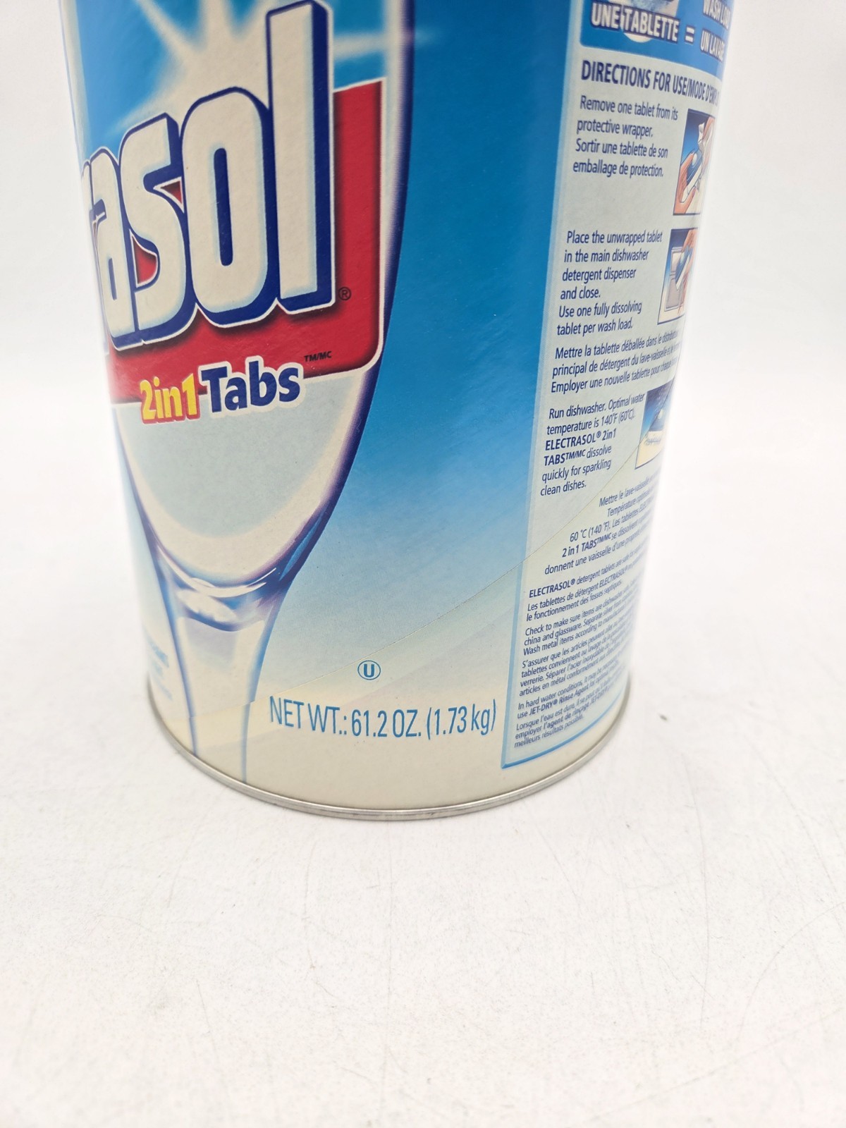 Vintage Electrasol 2-in-1 Tabs with Jet-Dry Powerball 85 Tabs Sealed Tub