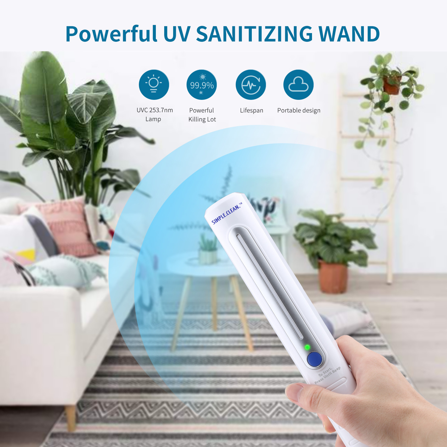 Sanitizing Wand Portable Disinfecting Lamp
