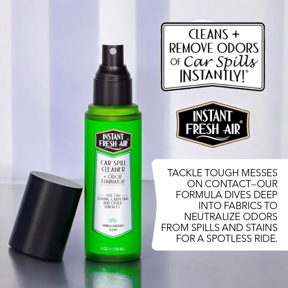 Advanced CAR SPILL Upholstery Cleaner & Odor Eliminator, Car Interior Cleaner…
