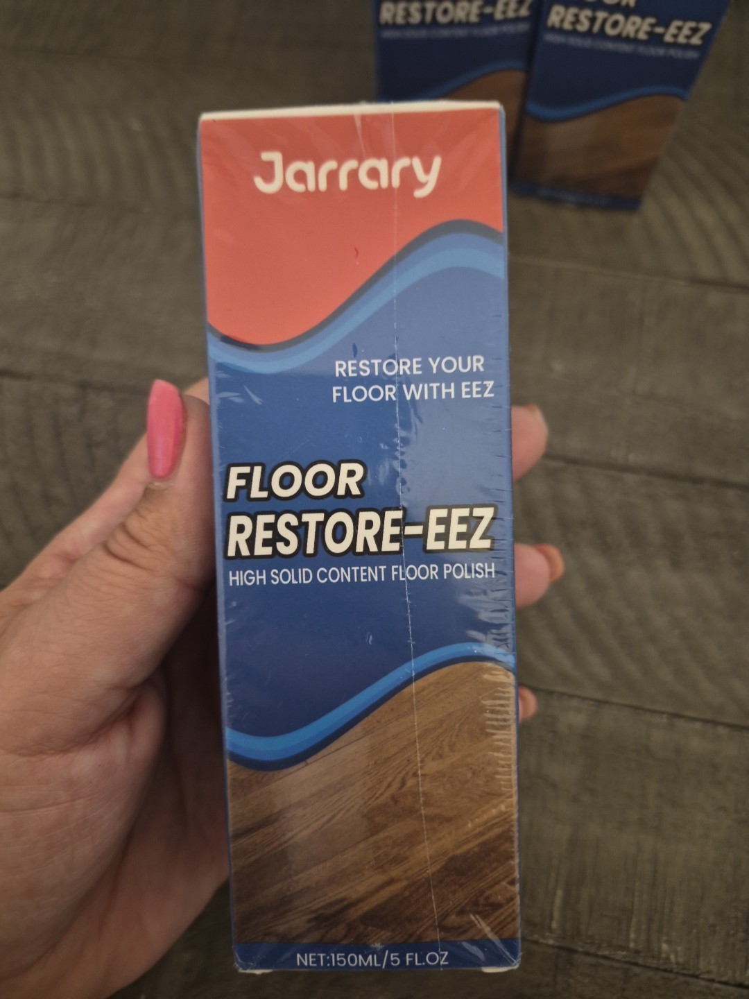 Floor Restore-eez 5fl oz High Solid Content Floor Polish By Jarrary Lot Of 3