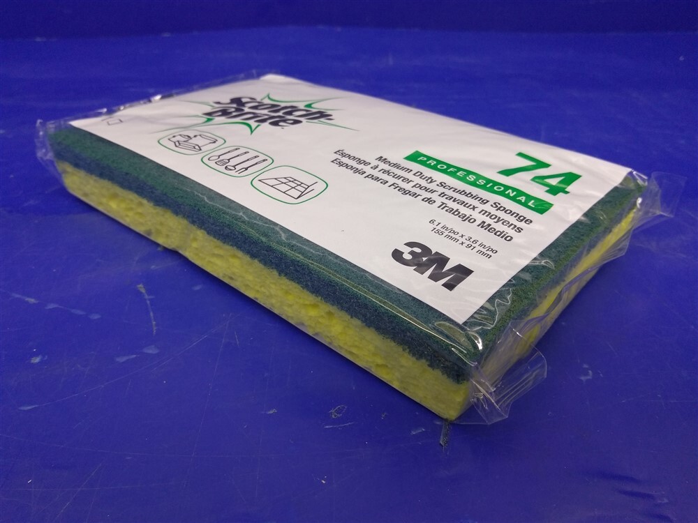 Lot of 20 Scotch-Brite Professional Medium Duty Scrubbing Sponge 6.1″ x 3.6″