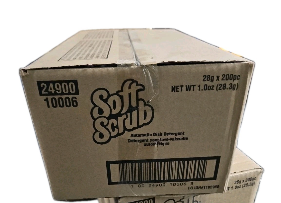 Soft Scrub 10006 1 oz. Automatic Dish Detergent Packet – (200/CT) New