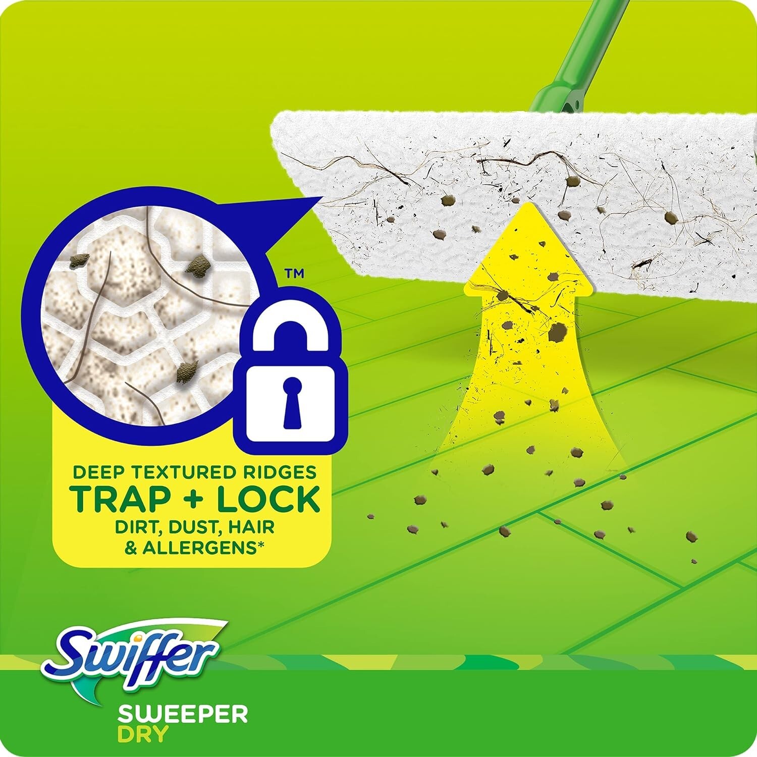 Swiffer Dry Sweeping Cloths w/Febreze Lavender, 16 Dry Cloths, Boxes Are Damaged