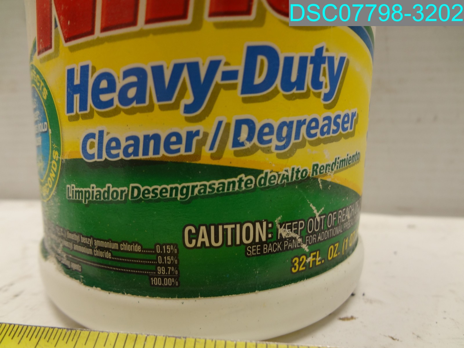 QTY=160 OZ:(5 X 32 OZ)Spray Nine 26832 Heavy Duty Cleaner Degreaser 077174001201